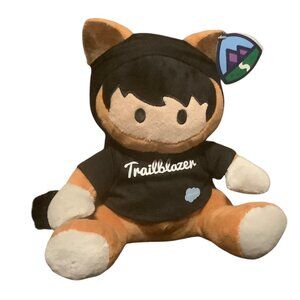 New Salesforce Trailblazer Plush Astro Nomical Raccoon Hoodie Animal Soft Toy 8"